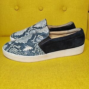 Vionic Loafers Splendid Midi Snake Women's Slip On Casual Slip-On Sneakers Sz 10